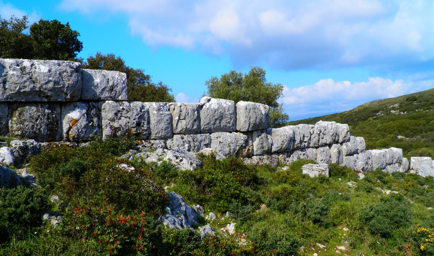 The Cyclopean Walls of Ancient Krani